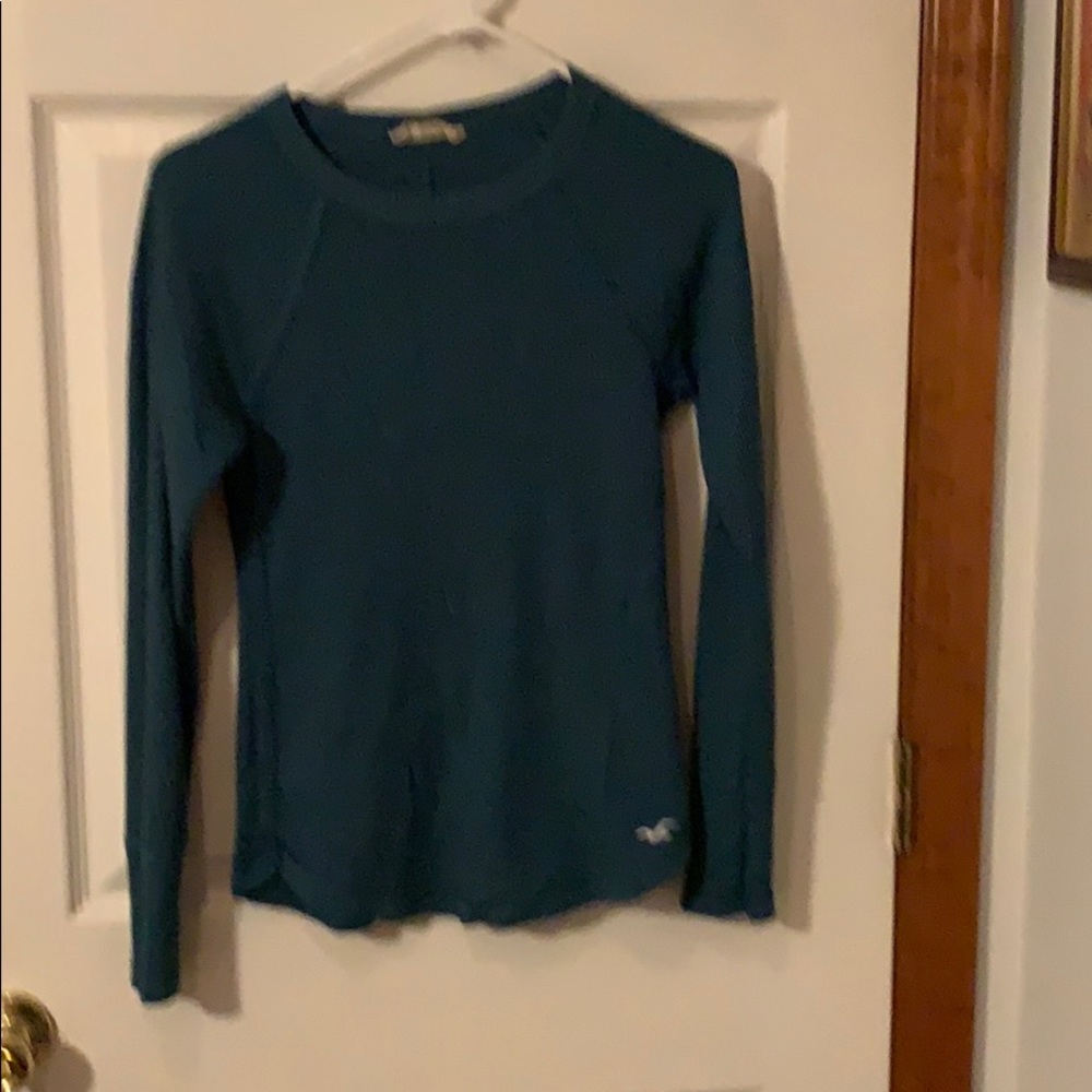 Long sleeve waffle tee